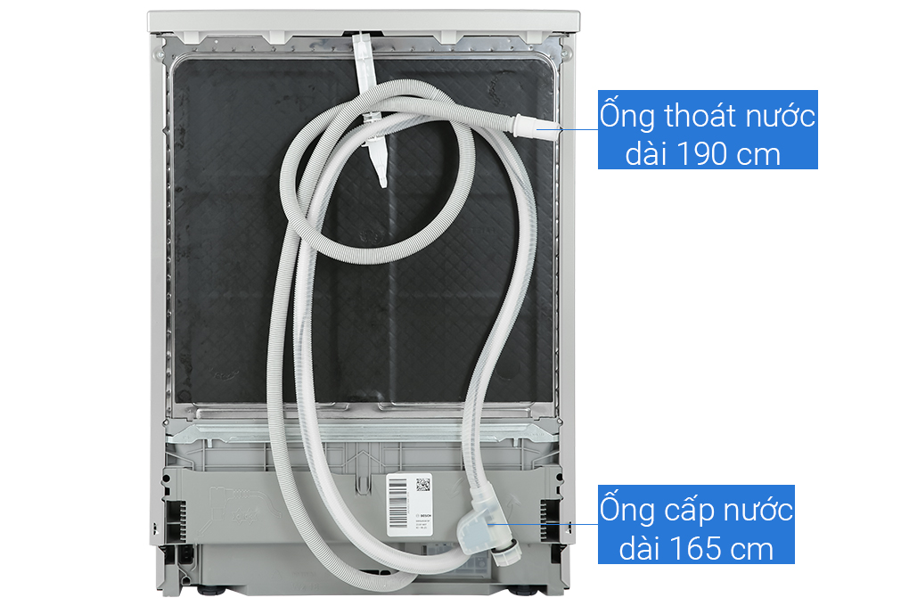 Máy rửa chén độc lập Bosch SMS4IVI01P Màu Bạc