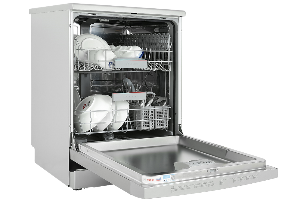 Máy rửa chén độc lập Bosch SMS4IVI01P Màu Bạc