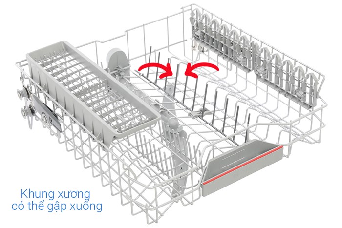 Máy rửa chén độc lập Bosch SMS2HAI12E Màu Bạc