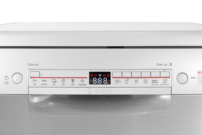 Máy rửa chén độc lập Bosch SMS2HAI12E Màu Bạc