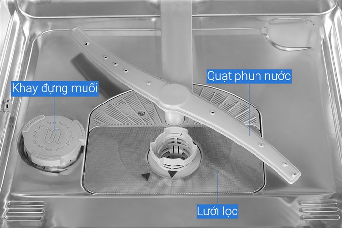 Máy rửa chén độc lập Bosch SMS2HAI12E Màu Bạc