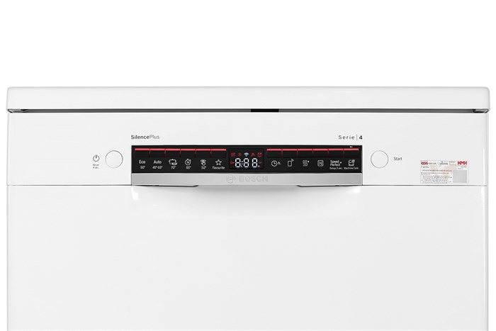 Máy rửa chén độc lập Bosch SMS4HAW48E Màu Trắng