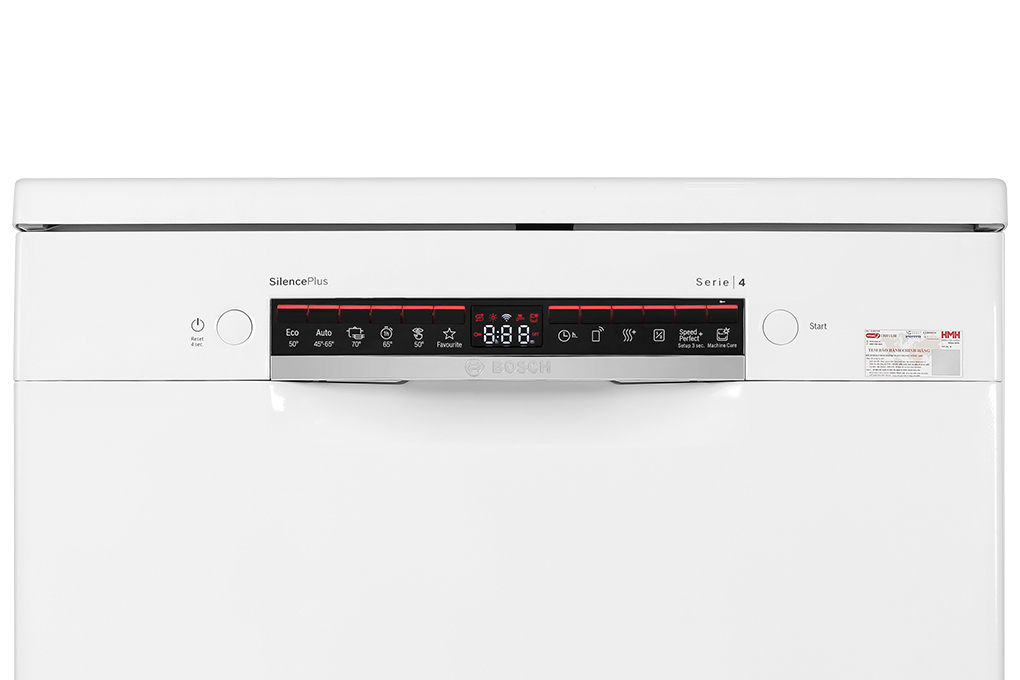 Máy rửa chén độc lập Bosch SMS4HAW48E Màu Trắng