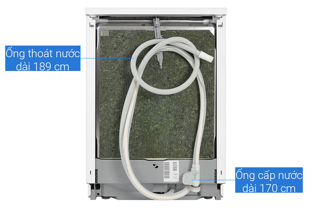 Máy rửa chén độc lập Bosch SMS4HAW48E Màu Trắng