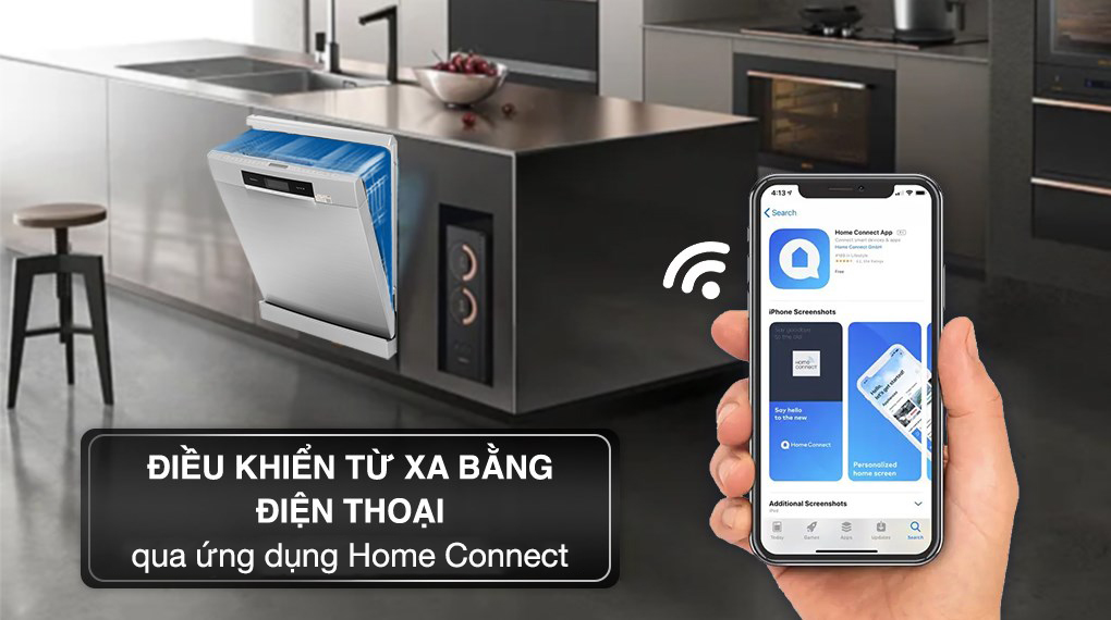 Máy rửa chén độc lập Bosch SMS8YCI01E - Tiện ích