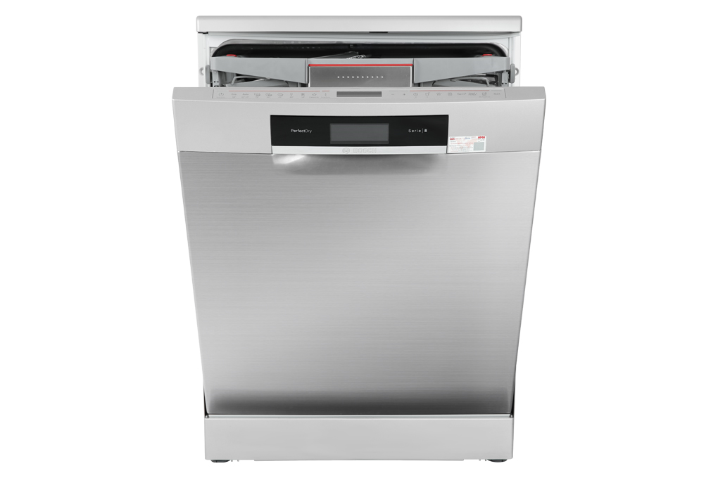 Máy rửa chén độc lập Bosch SMS8YCI01E Màu Bạc