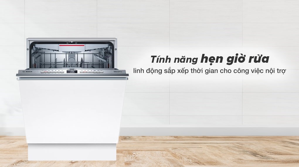 Máy rửa chén âm toàn phần Bosch SMV4HCX48E