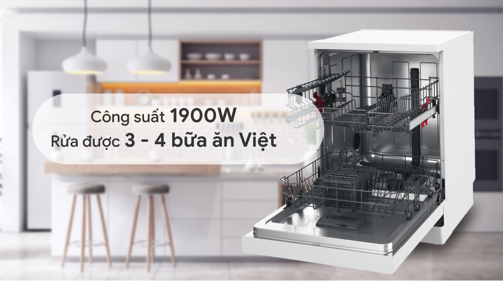 Máy rửa chén độc lập Whirlpool WFE 2B19