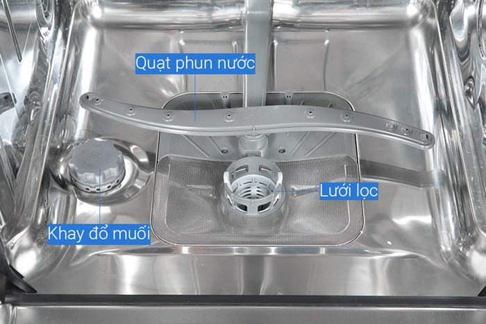 Máy rửa chén độc lập Whirlpool WFE 2B19 Màu Trắng