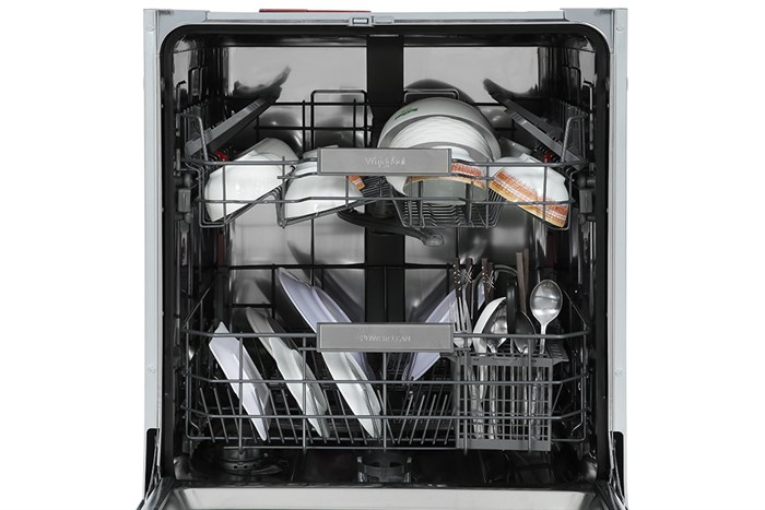 Máy rửa chén âm tủ Whirlpool WIO 3T133P Màu Trắng