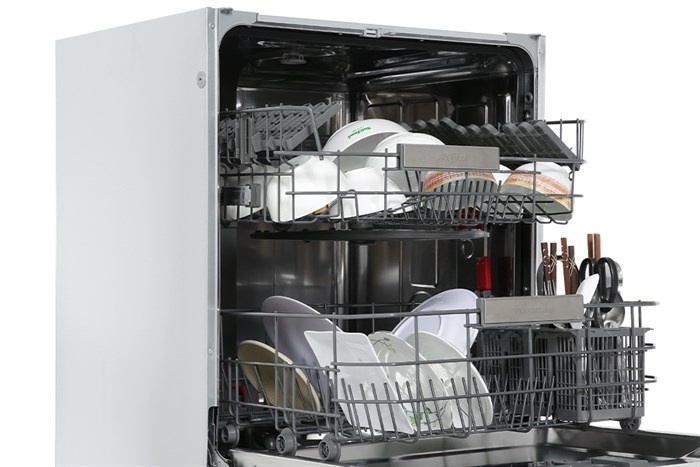 Máy rửa chén âm tủ Whirlpool WIO 3T133P Màu Trắng
