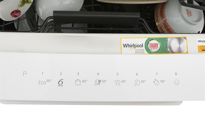 Máy rửa chén độc lập Whirlpool WFC 3C26P Màu Trắng