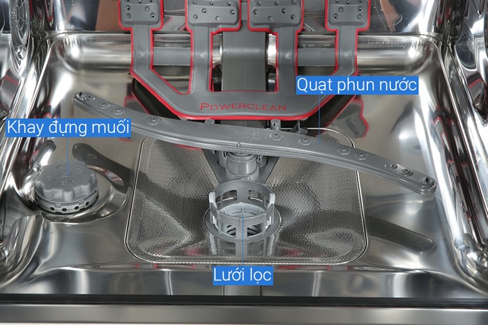 Máy rửa chén độc lập Whirlpool WFC 3C26P Màu Trắng