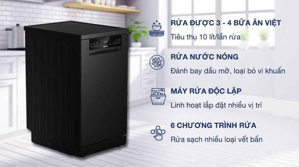 Máy rửa chén độc lập Galanz W45A3A401M-0E1(B)