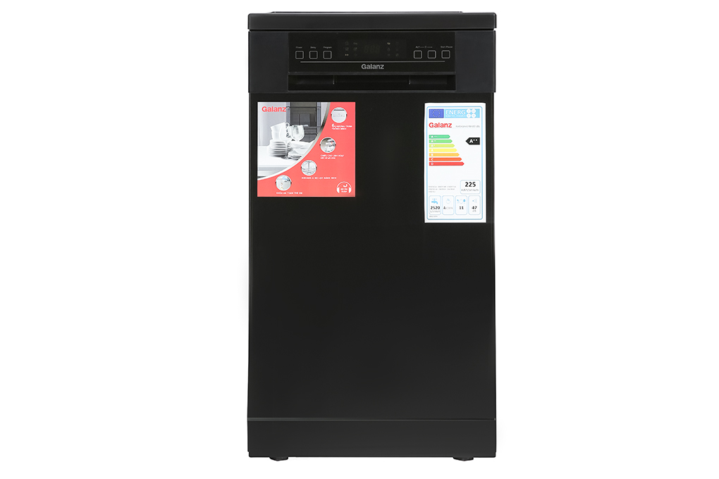 Máy rửa chén độc lập Galanz W45A3A401M-0E1(B) Màu Đen