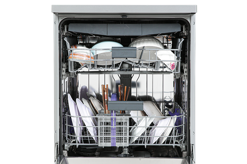 Máy rửa chén độc lập Beko DFN28424X Màu Bạc