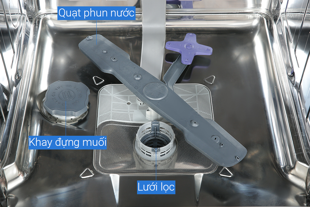 Máy rửa chén độc lập Beko DFN28424X Màu Bạc