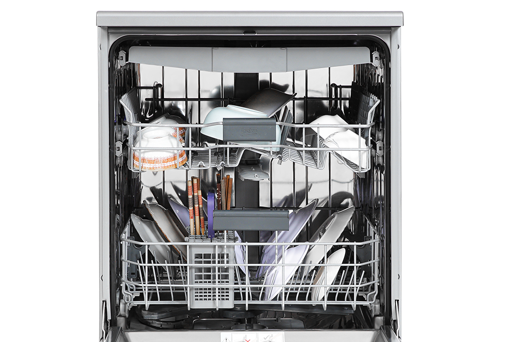 Máy rửa chén độc lập Beko DEN48520X Màu Xám
