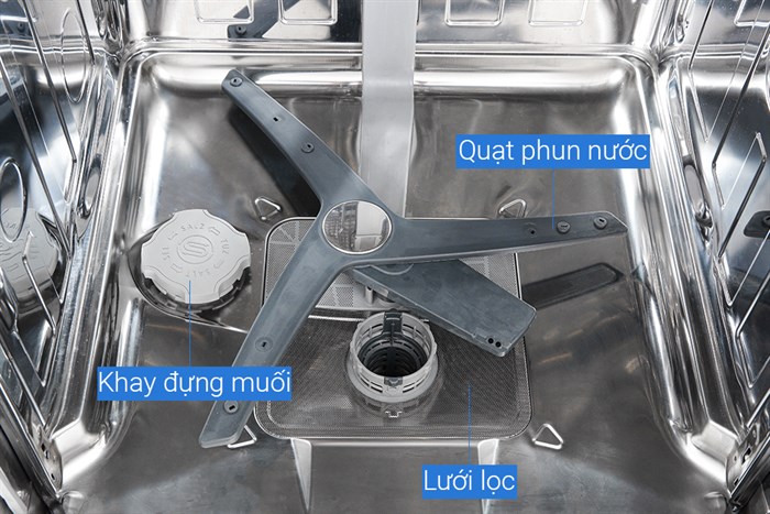 Máy rửa chén độc lập Beko DEN48520X Màu Xám