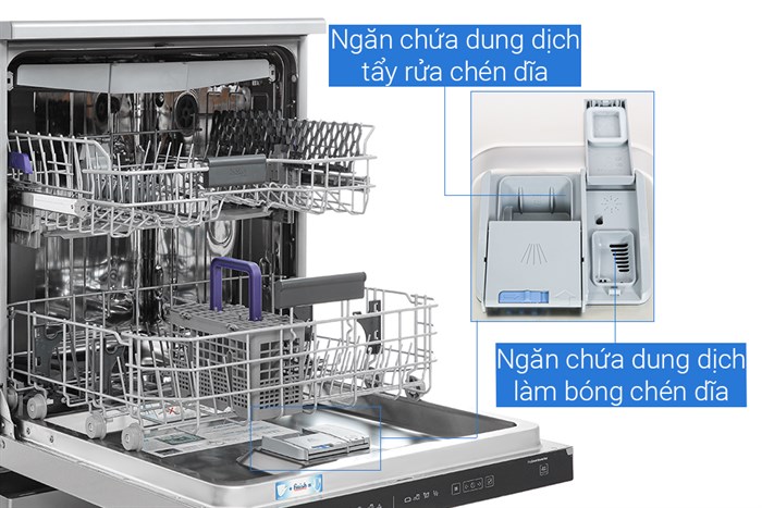 Máy rửa chén độc lập Beko DEN48520X Màu Xám