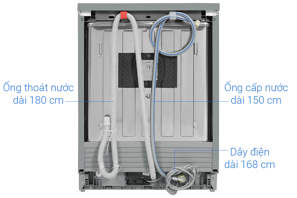 Máy rửa chén độc lập Beko DVN06431S Màu Bạc