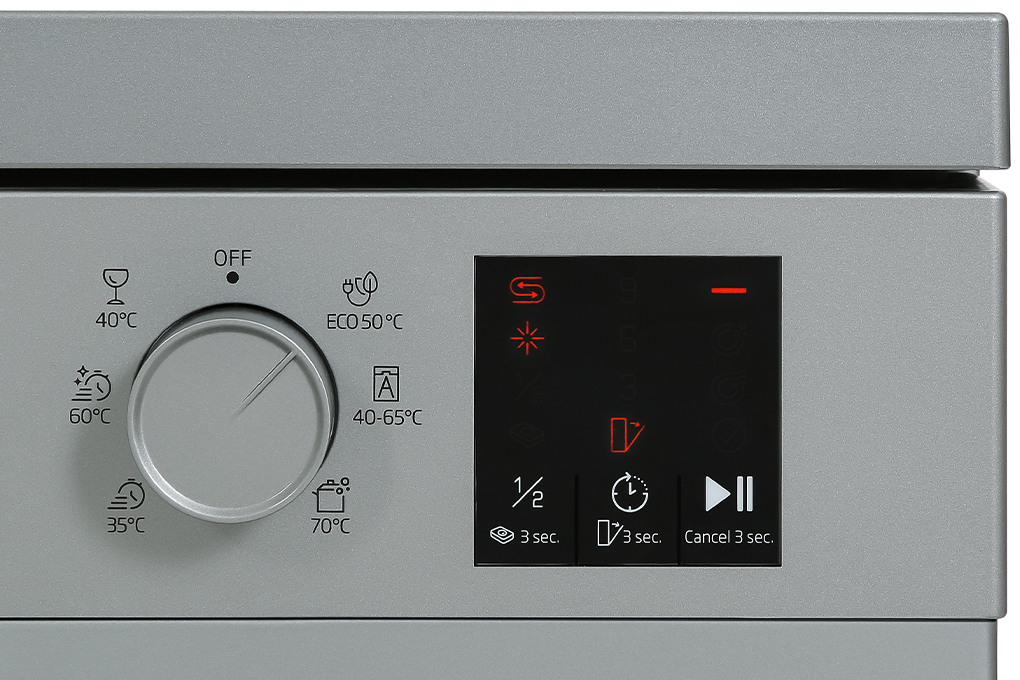 Máy rửa chén độc lập Beko DVN06431S Màu Bạc
