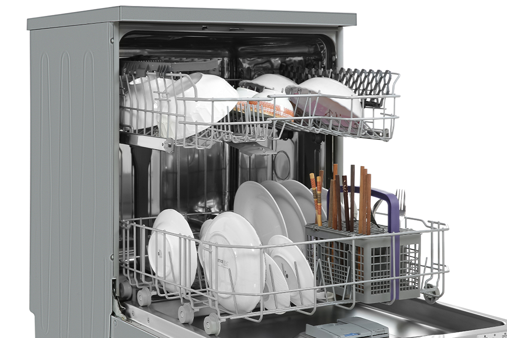 Máy rửa chén độc lập Beko DVN06431S Màu Bạc