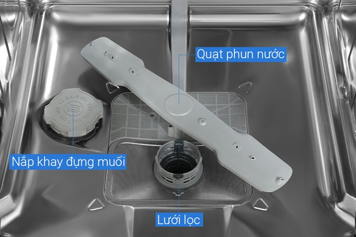 Máy rửa chén độc lập Beko DVN06431S Màu Bạc