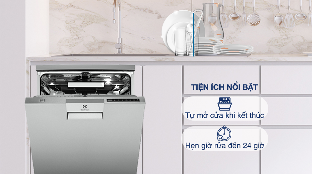 Máy rửa chén độc lập Electrolux ESF8730ROX - Tiện ích nổi bật