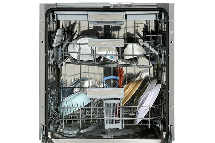 Máy rửa chén bán âm Hafele HDW-HI60C (533.23.120) Màu Xám