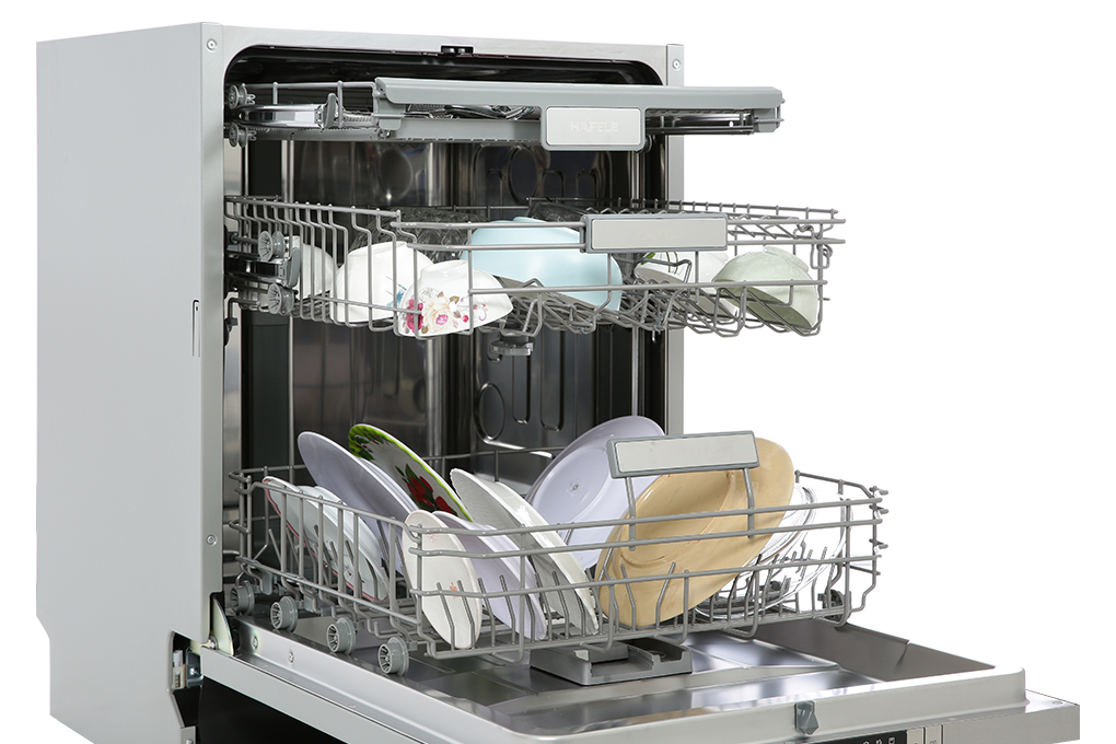 Máy rửa chén âm tủ Hafele HDW-FI60AB (538.21.330) Màu Xám
