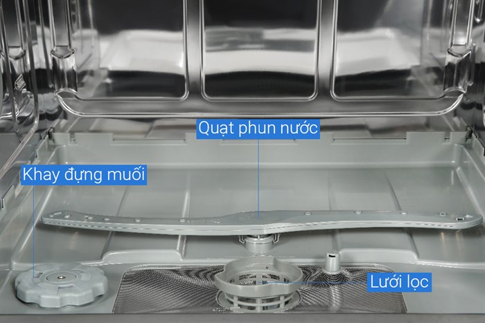 Máy rửa bát mini Hafele HDW-T50A (538.21.190) Màu Bạc