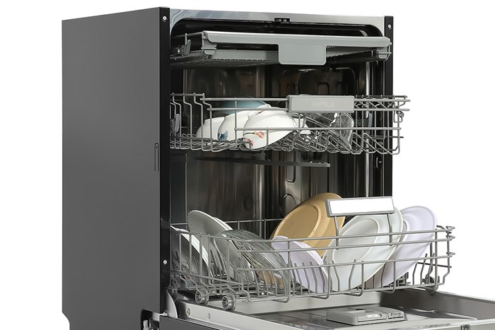 Máy rửa chén bán âm Hafele HDW-SI60AB (538.21.320) Màu Đen