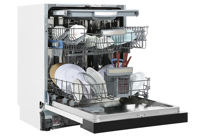 Máy rửa chén bán âm Hafele HDW-HI60B (533.23.210) Màu Đen