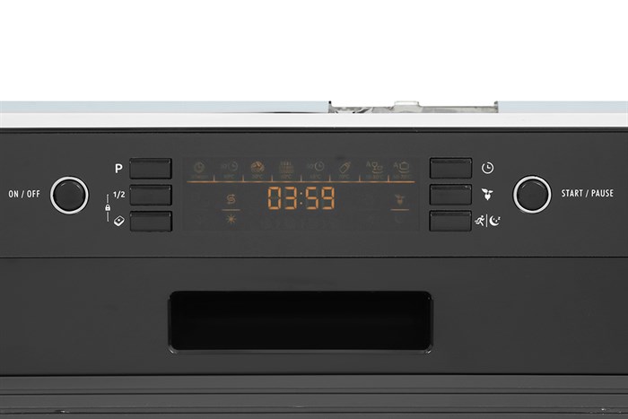 Máy rửa chén bán âm Hafele HDW-HI60B (533.23.210) Màu Đen