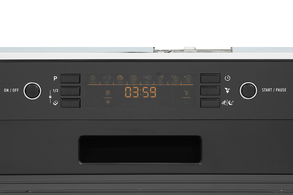 Máy rửa chén bán âm Hafele HDW-HI60B (533.23.210) Màu Đen