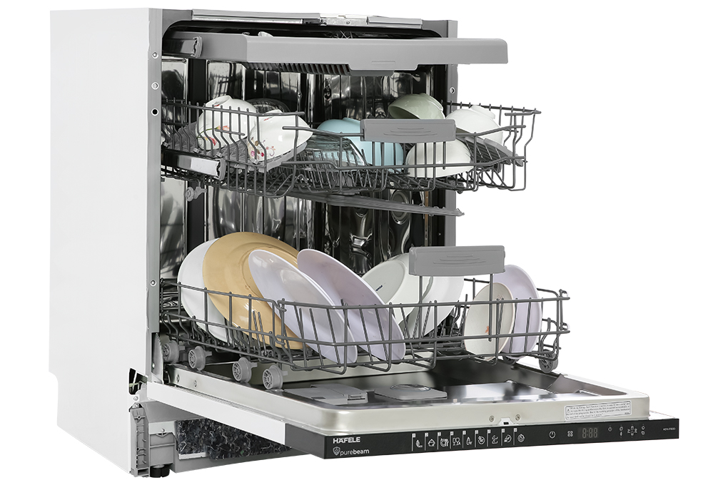 Máy rửa chén âm tủ Hafele HDW-FI60D (533.23.320) Màu Xám
