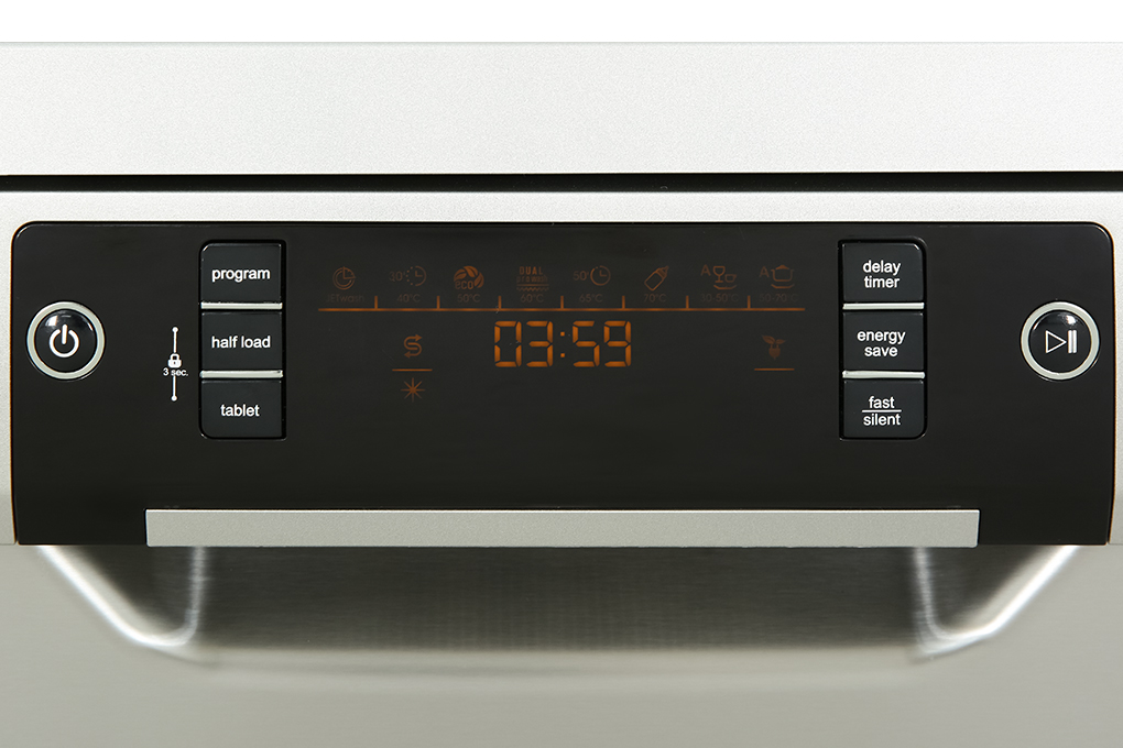 Máy rửa chén độc lập Hafele HDW F60C (533.23.200) Màu Trắng - Bạc