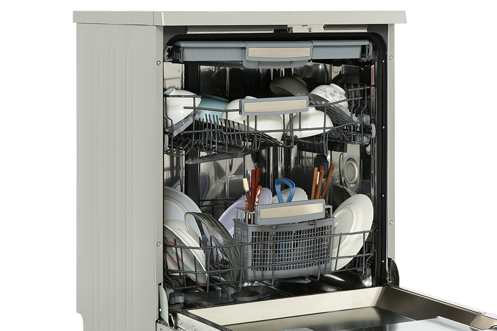 Máy rửa chén độc lập Hafele HDW F60C (533.23.200) Màu Trắng - Bạc