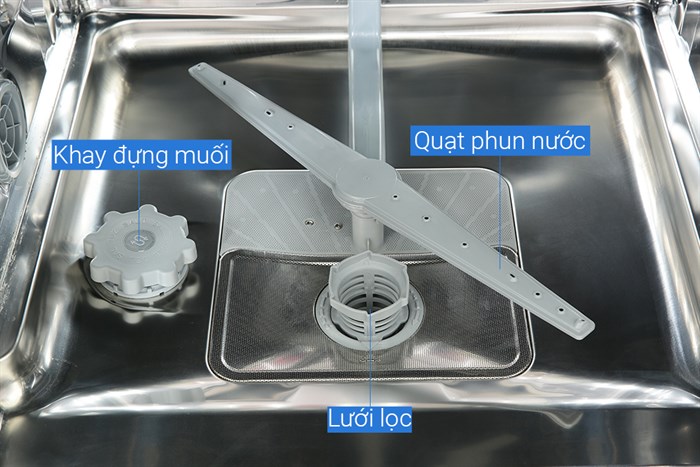 Máy rửa chén độc lập Hafele HDW F60C (533.23.200) Màu Trắng - Bạc