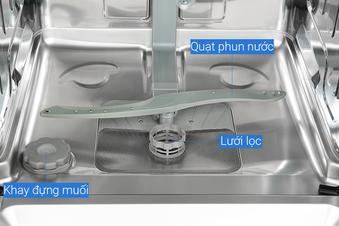 Máy rửa chén độc lập Hafele HDW-F60EB (538.21.310) Màu Đen