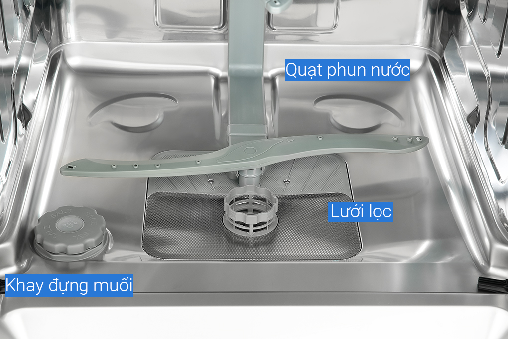 Máy rửa chén độc lập Hafele HDW-F60EB (538.21.310) Màu Đen