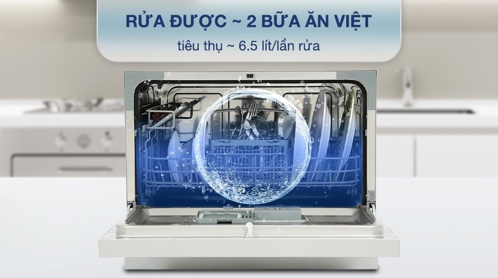 Máy rửa bát mini Hafele HDW-T50B (539.20.600)