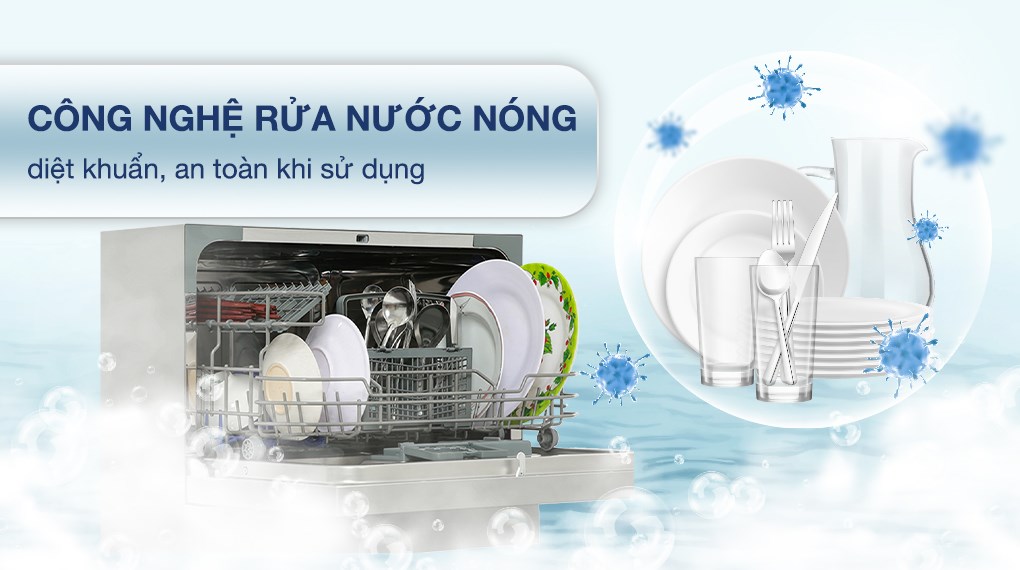 Máy rửa bát mini Hafele HDW-T50B (539.20.600)