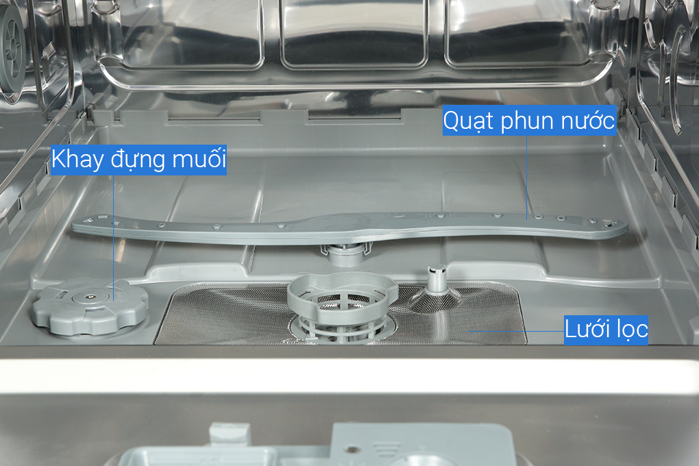 Máy rửa chén mini Hafele HDW-T50B (539.20.600) Màu Trắng - Bạc
