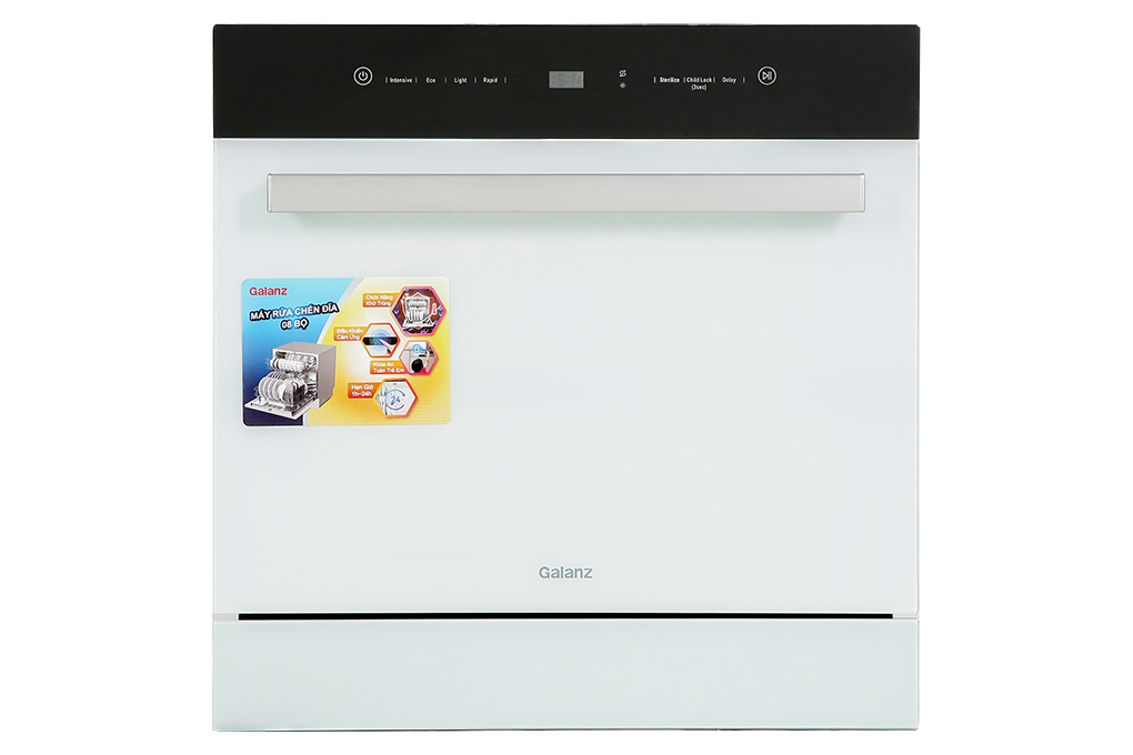 Máy rửa bát mini Galanz W8A2Q1-0E1(W) Màu Trắng