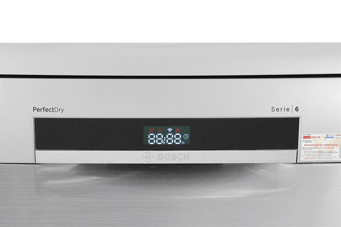 Máy rửa chén độc lập Bosch SMS6ZCI08E Màu Bạc Inox