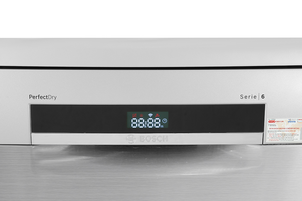 Máy rửa chén độc lập Bosch SMS6ZCI08E Màu Bạc Inox