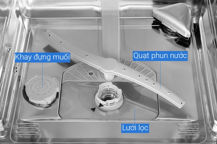 Máy rửa chén độc lập Bosch SMS6ZCI08E Màu Bạc Inox