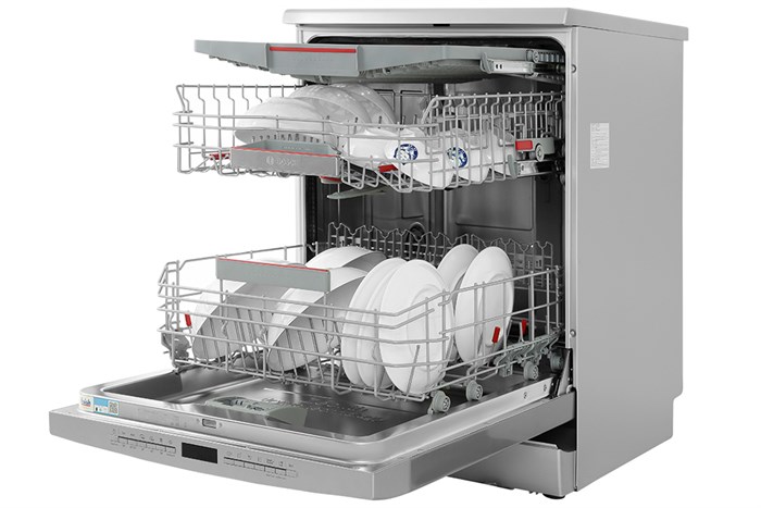 Máy rửa chén độc lập Bosch SMS6ZCI08E Màu Bạc Inox